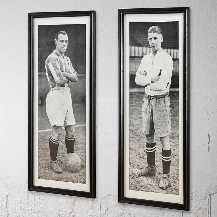 Фото-принт триптих Футболисты Set Of 2 Sporting Footballers