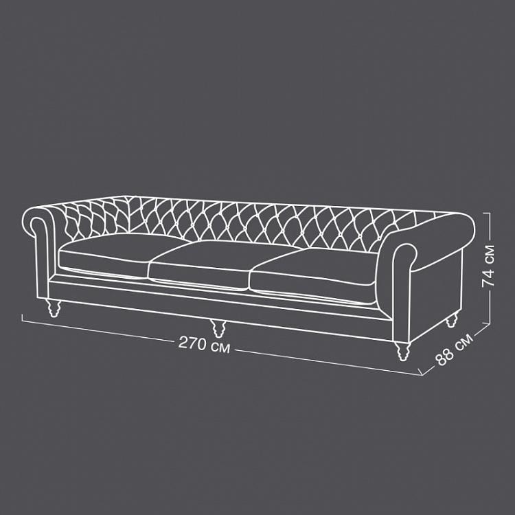 Четырёхместный диван Манчестер Manchester 4 Seater