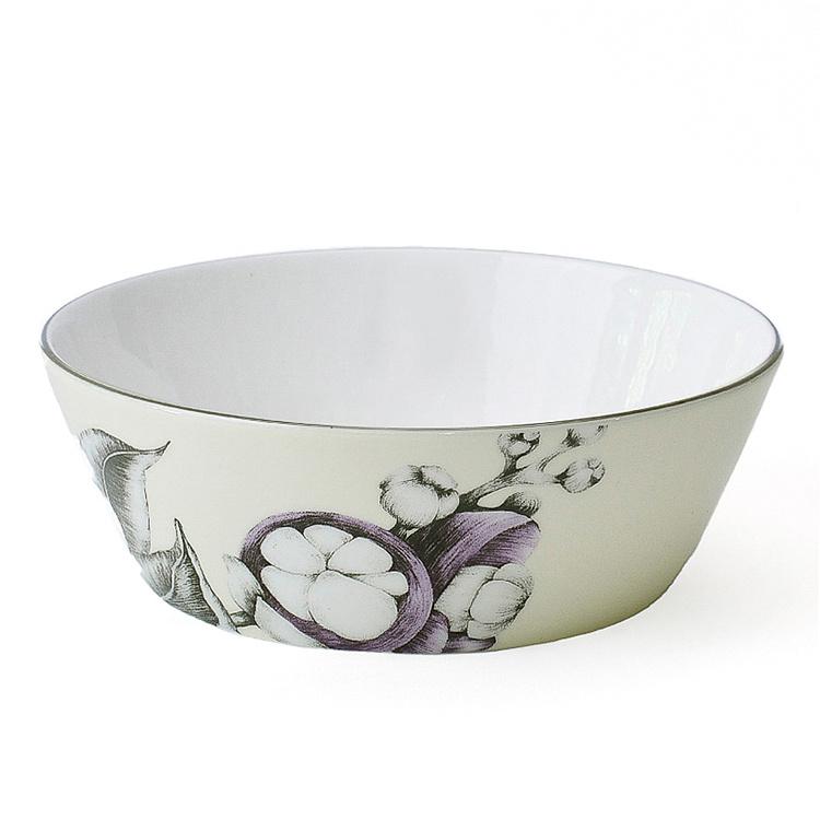 Жёлтая малая салатница с мангустином Экзо Exo Bowl Small Mangosteen Yellow
