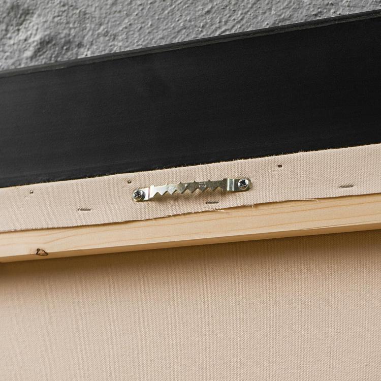 Картина-олеография в чёрно-золотой раме Мореплавание 1 Shipping Scene 1, ANTB Frame