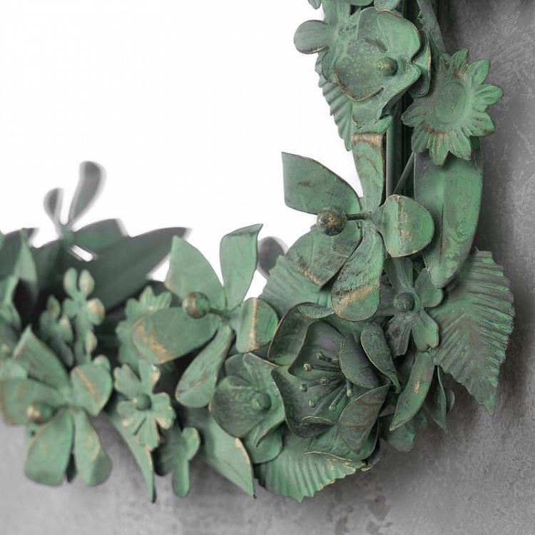 Настенное зеркало Плющ Mirror With Green Ivy Flower
