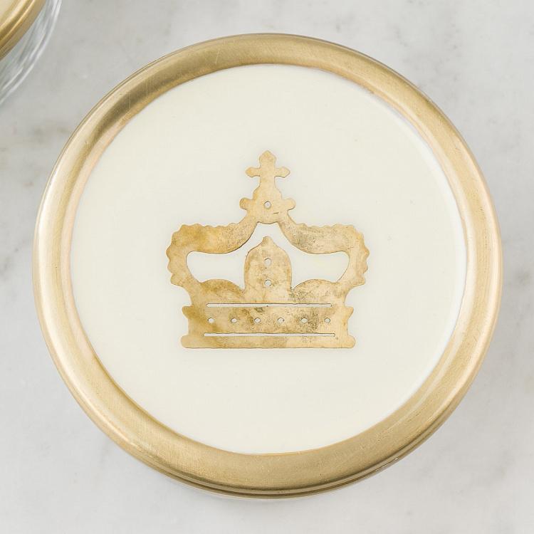 Набор из двух баночек Король и Королева Set Of 2 Boxes Queen And King