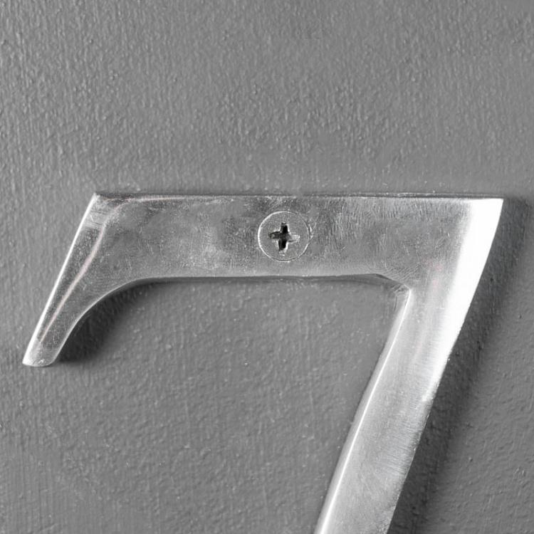 Металлическая цифра 7 Number 7