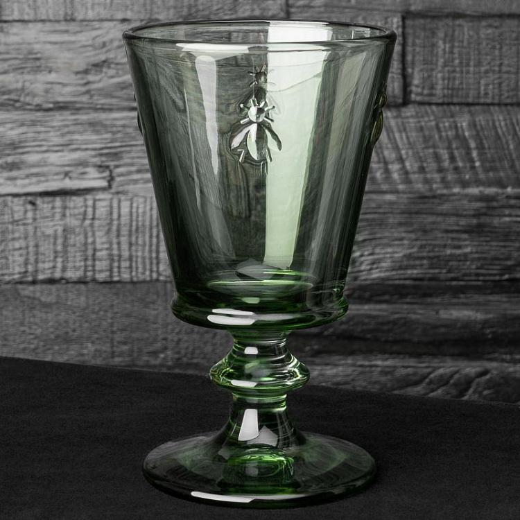 Зелёный бокал для вина Пчёлы Abeille Wine Glass Green
