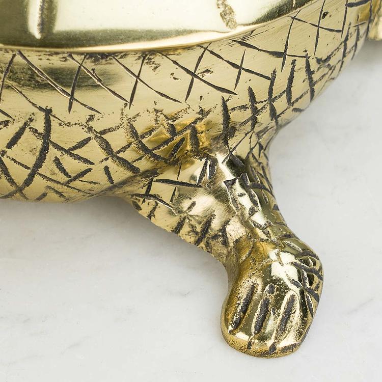 Шкатулка Золотистая мама-черепаха Turtle Box