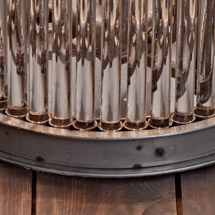 Низкий напольный хрустальный светильник Род Rod Floor Lamp Short