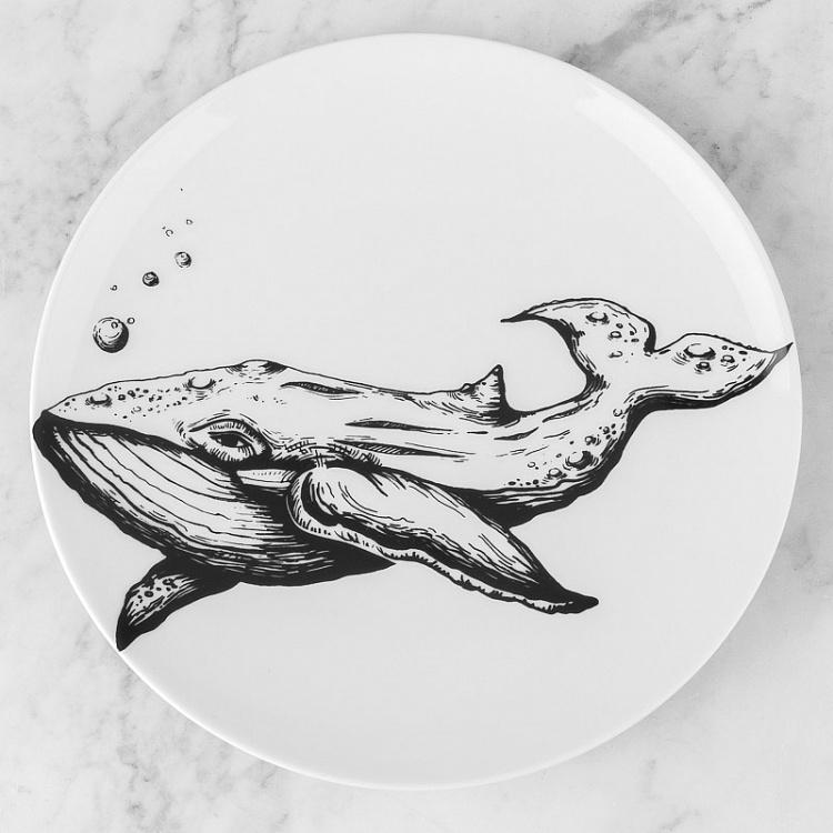 Тарелка Кит Whale Plate