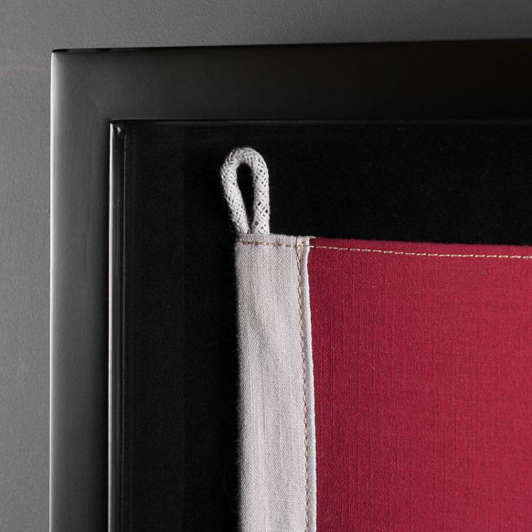 Флаг Гонконга за стеклом в раме, мини Shadow Box Flag Hong Kong Mini