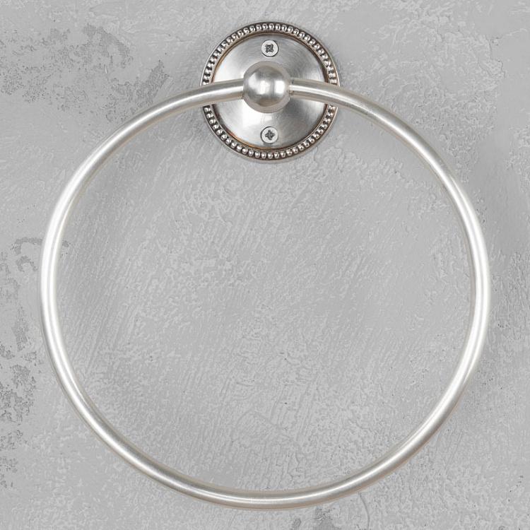 Вешалка для полотенец Кольцо цвета состаренного серебра Towel Ring Antique Silver