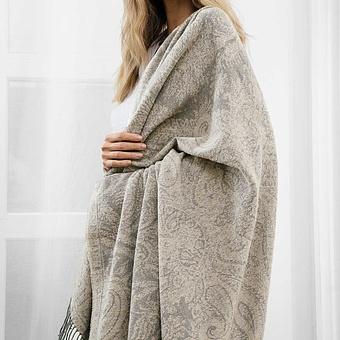 Плед Magnolia Plaid Brown 130x180 cm