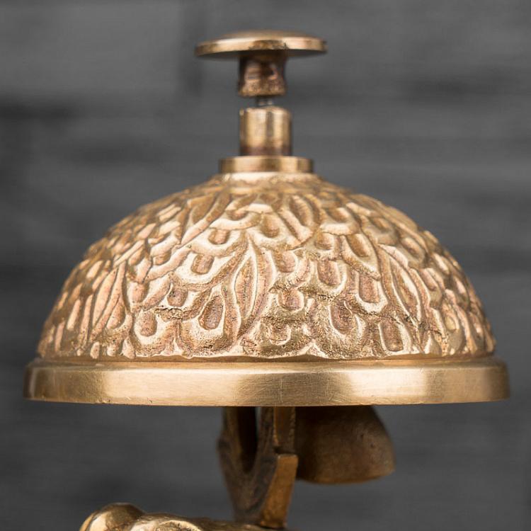 Настольный звонок Лягушка Golden Frog Bell