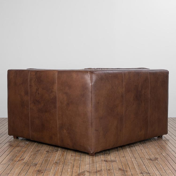 Угловой модульный кожаный диван Зенна 2, S Zenna Group Small 2 Leather