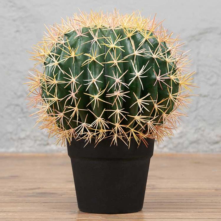 Искусственный кактус Баррель 35 см Barrel Cactus 35 cm