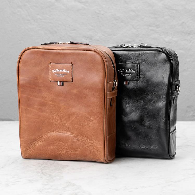 Мужская кожаная сумка Гном Midget Bag