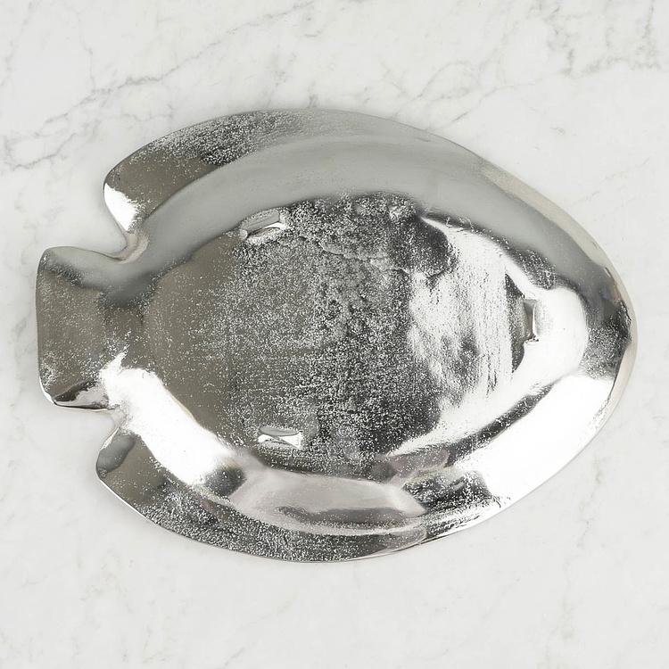 Металическое сервировочное блюдо Рыба Metal Fish Dish Small