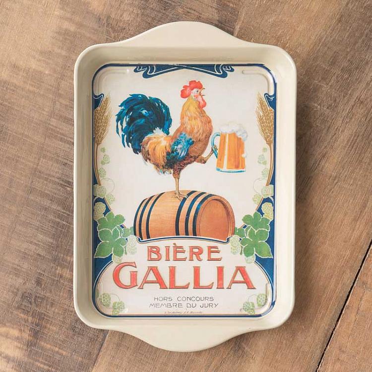 Жестяной поднос Галлия Gallia Metal Tray