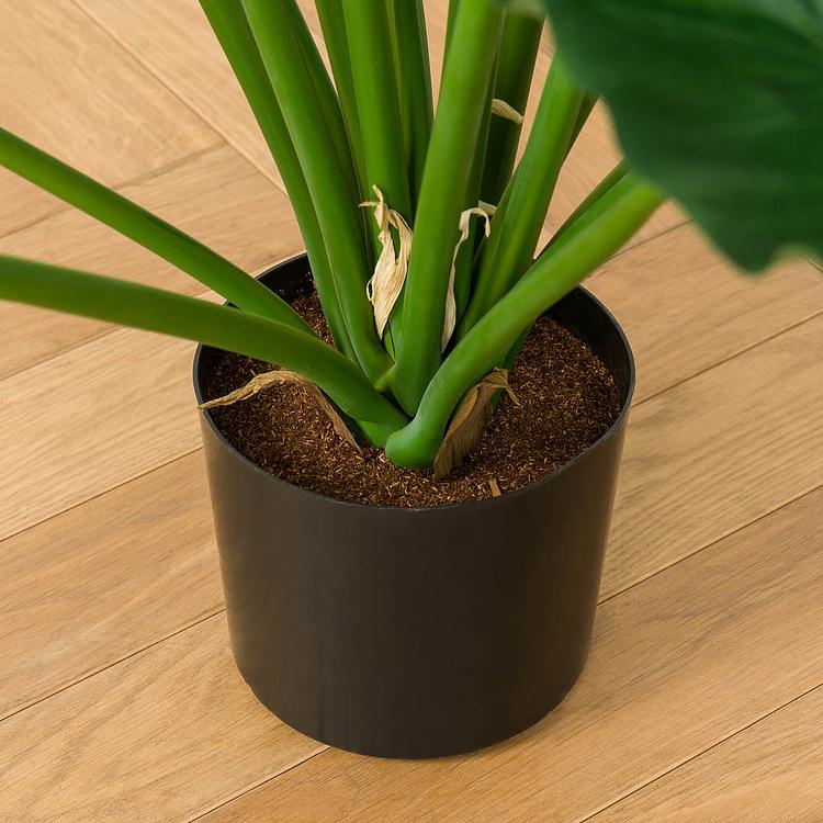 Искусственная кустовая алоказия Калидора, L Calidora Alocasia Bush 95 cm