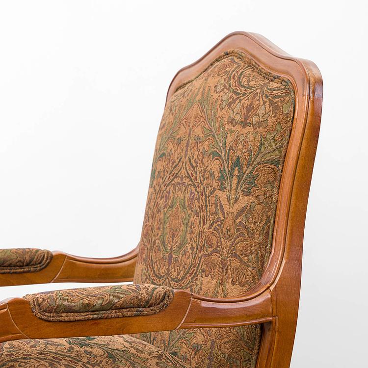 Кресло Мари, янтарный дуб Marie Armchair, Oak Dark Amber