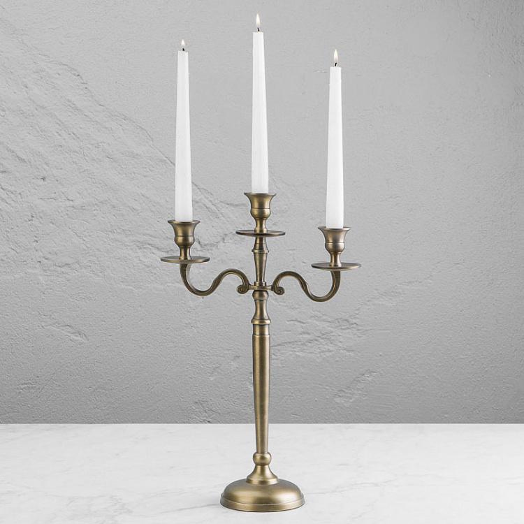 Подсвечник Шато на три свечи Chateau Candleholder 3 Arms