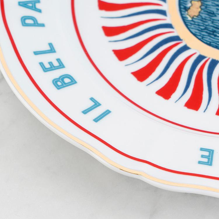 Обеденная тарелка Хорошие воспоминания Италия Un Buon Ricordo Dinner Plate Italia