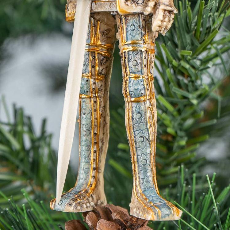 Ёлочная игрушка Рыцарь с мечом Knight With A Sword 15 cm