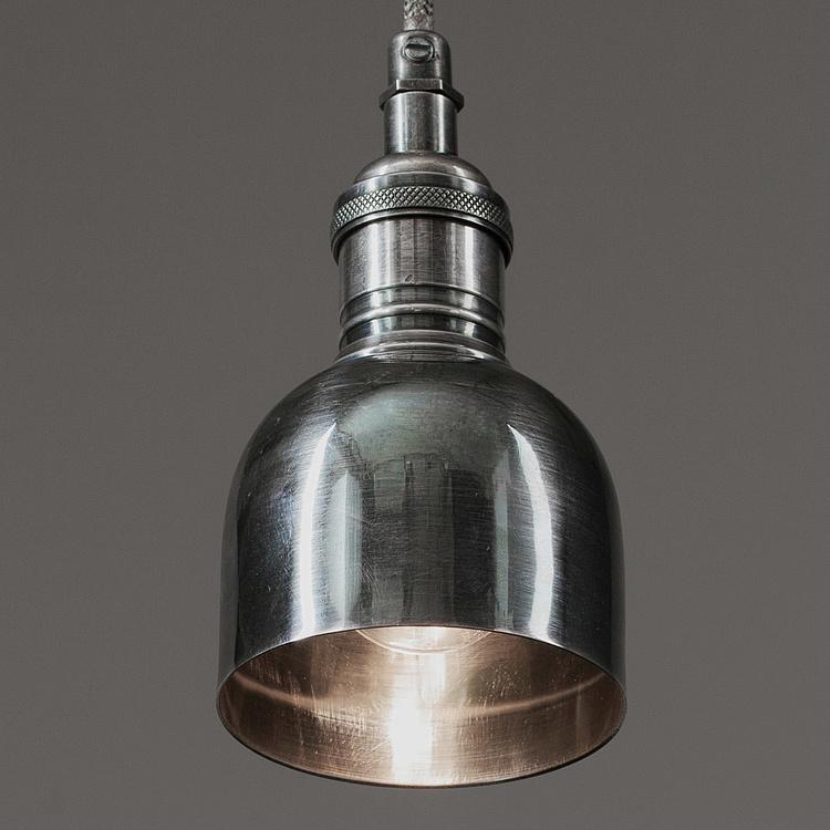 Подвесной светильник цвета состаренного серебра Hanging Lamp Antique Silver
