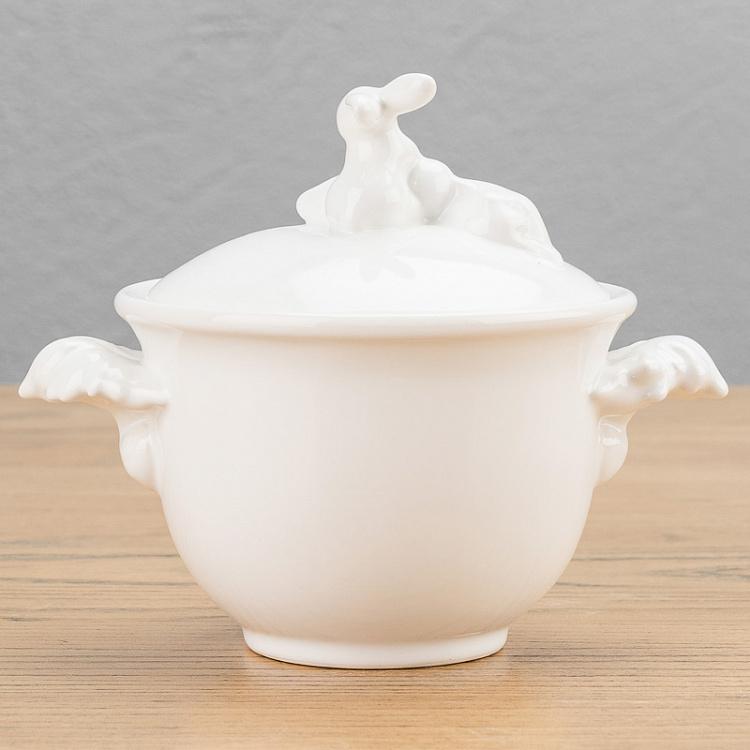Супница с крышкой Кролик-везунчик Lucky Rabbit Soup Bowl With Lid