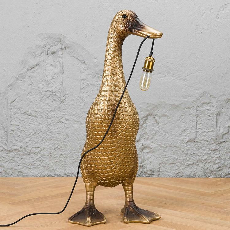 Напольный светильник Золотая утка Floor Lamp Golden Duck