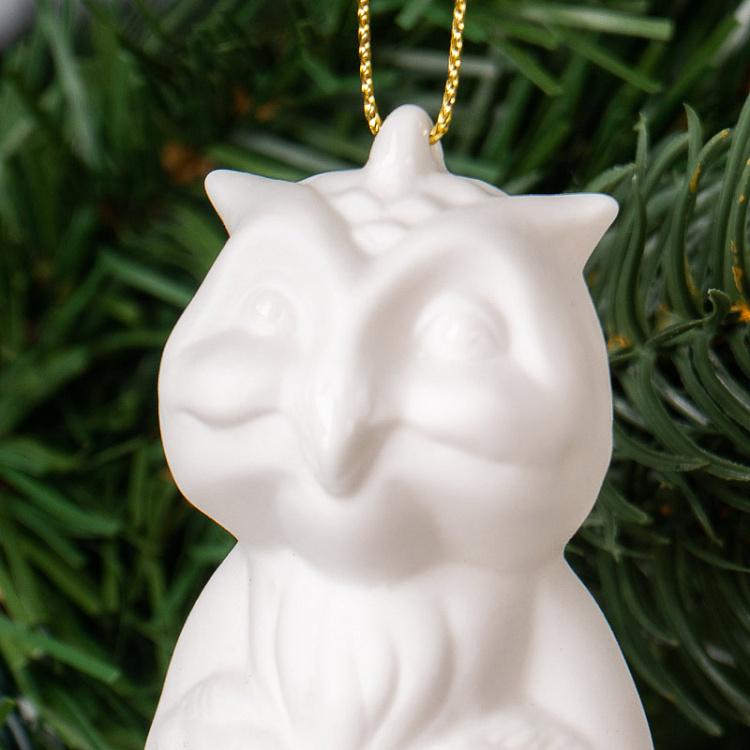 Коллекционная ёлочная игрушка Совёнок Owlet Collectible Toy 9,5 cm