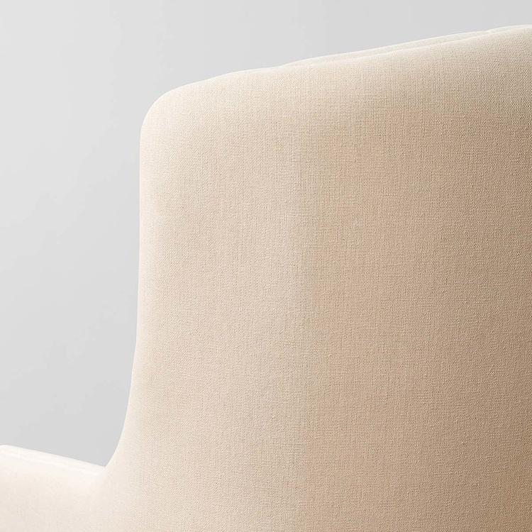 Кресло Маттео, тёмные ножки Matteo Armchair, Ash Dark Brown