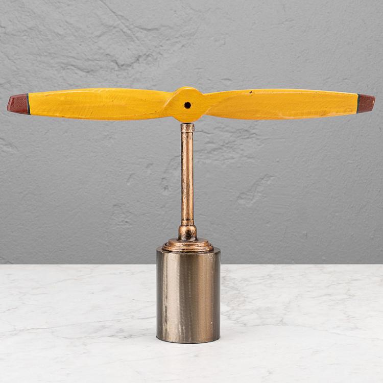 Статуэтка Пропеллер на металлическом основании Propeller On Metal Base