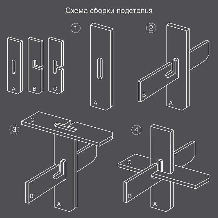 Журнальный столик Безье Beziers Coffee Table RM