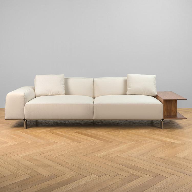 Трёхместный диван Альбарелла с боковой полкой Albarella 3 Seater With Shelf