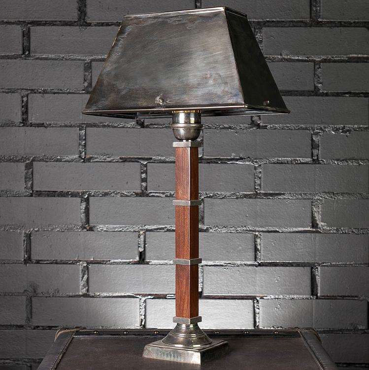 Настольная лампа Хаммерсмит Table Lamp Base With Rectangular Shade