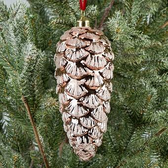 Pine Cone Brown 17 cm