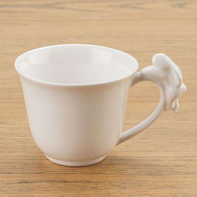 Кофейная пара Белый кролик White Rabbit Coffee Cup And Saucer