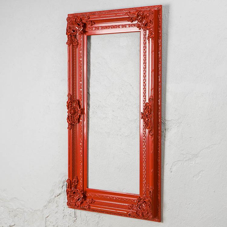 Красная декоративная рама Венеция Venice Frame Red