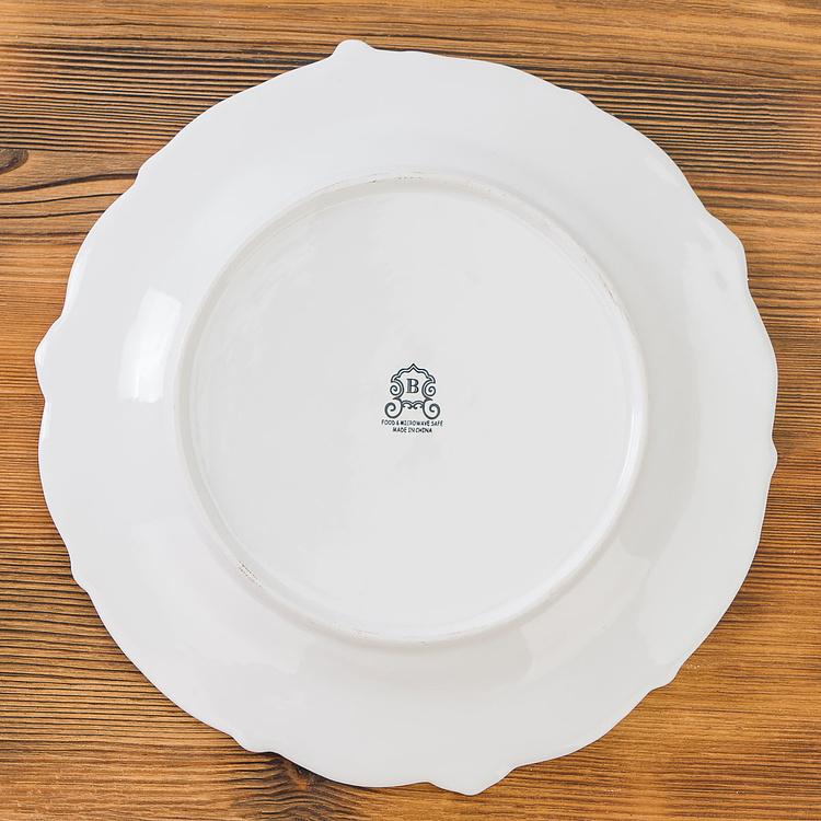 Обеденная тарелка Луи, S Louis Crown Dining Plate Small