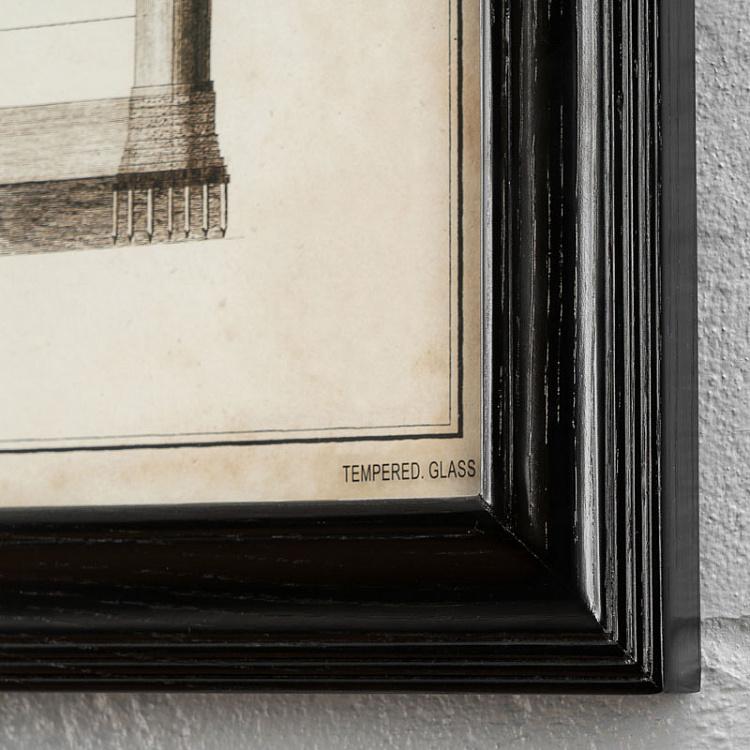 Картина-принт Телфордский мост со светлым фоном, L Architectural Telford Bridge Natural Large