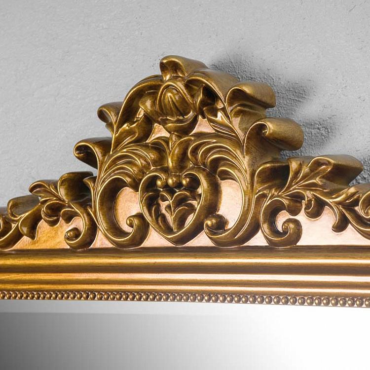 Зеркало в золотой раме Алиса Alice Mirror Gold