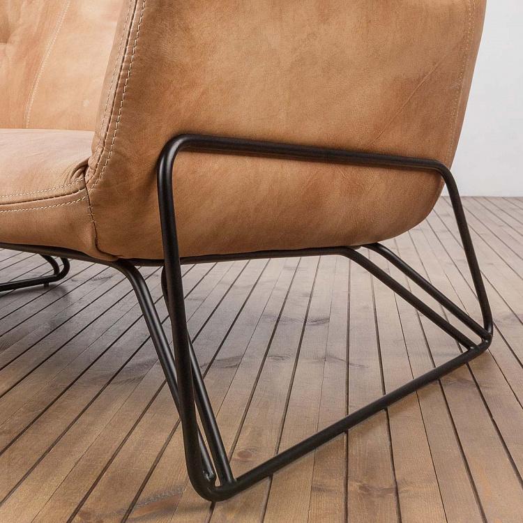 Трёхместный диван Тамборини, матовые чёрные ножки Tamborini 3 Seater, Matte Black