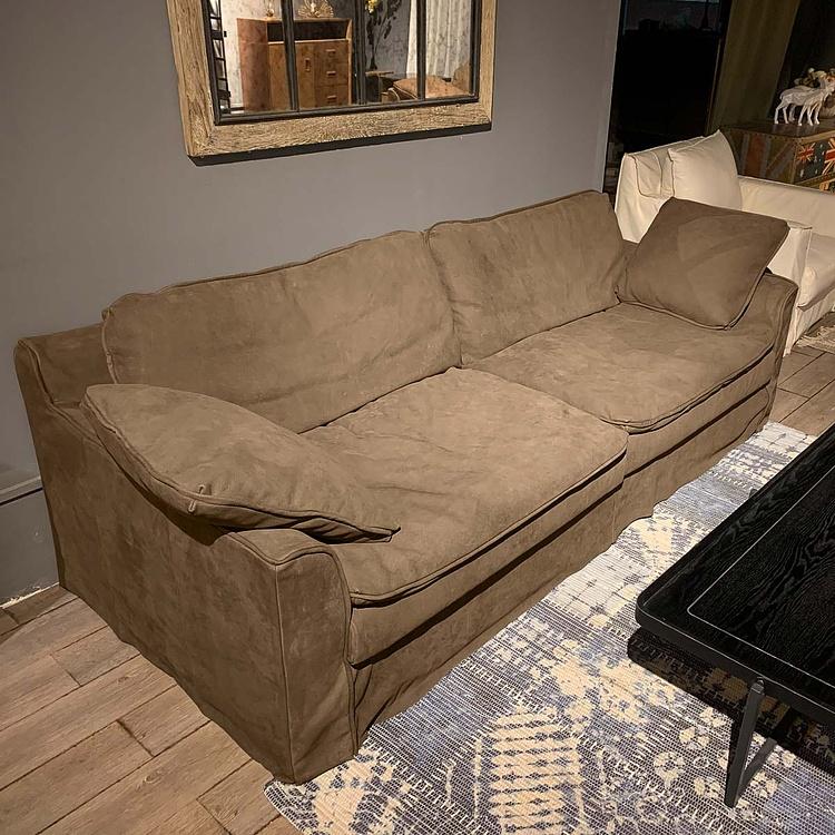 Трёхместный кожаный диван Луизиана Louisiana 3 Seater Leather RM