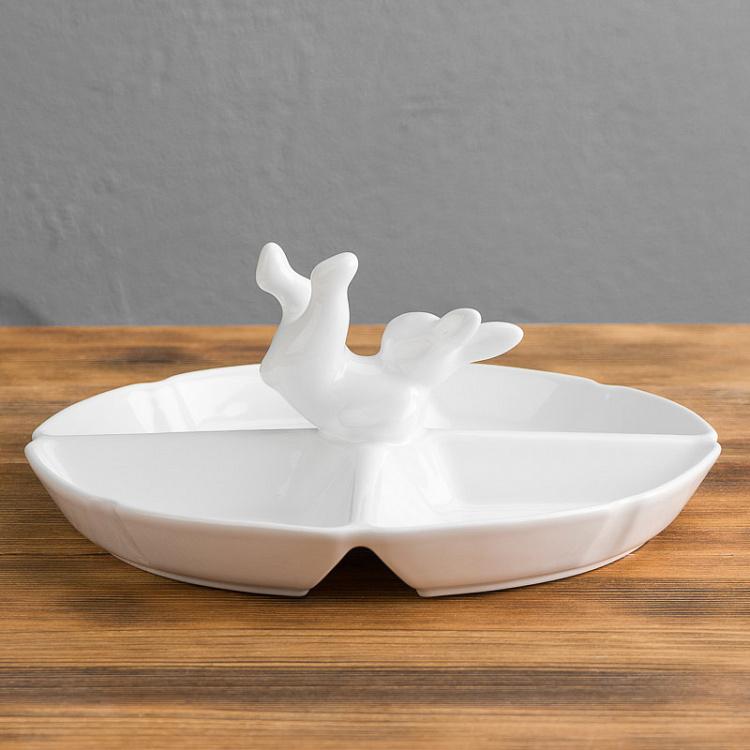 Менажница Кролик Непоседа Serving Dish Rabbit Fidget