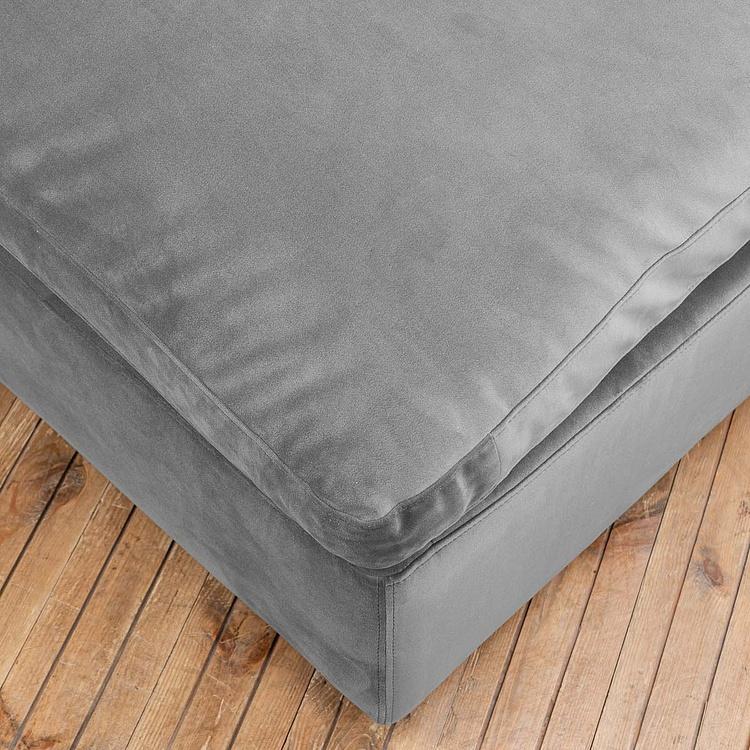 Угловой модульный бархатный диван Зенна 2, S Zenna Group Small 2 Velvet