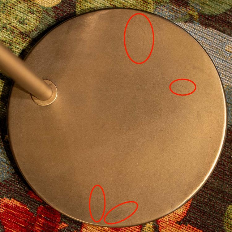 Латунный торшер Вивьен дисконт Vivienne Floor Lamp Brass discount