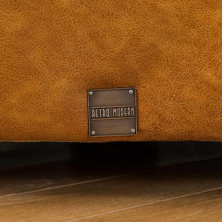 Трёхместный диван Мадрид, светлые ножки Madrid 3 Seater, Light Brown Wood D