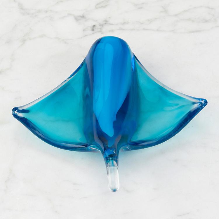 Пресс-папье Скат Glass Paperweight Ray Fish