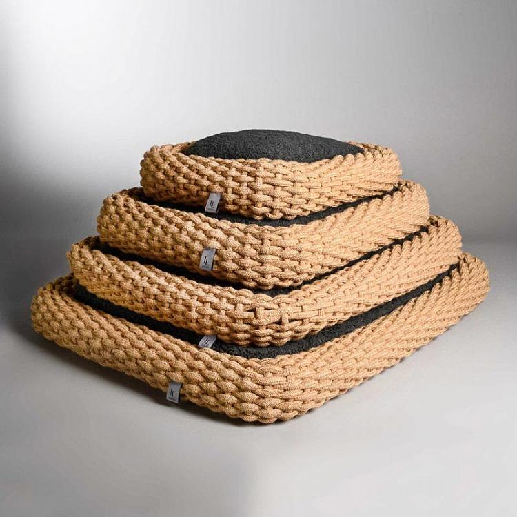 Серая лежанка для собак/кошек Амели, L Amelie Cushion Large, Grey