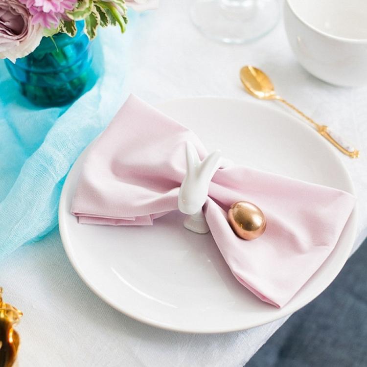 Кольцо для салфетки Кролик Rabbit Napkin Ring