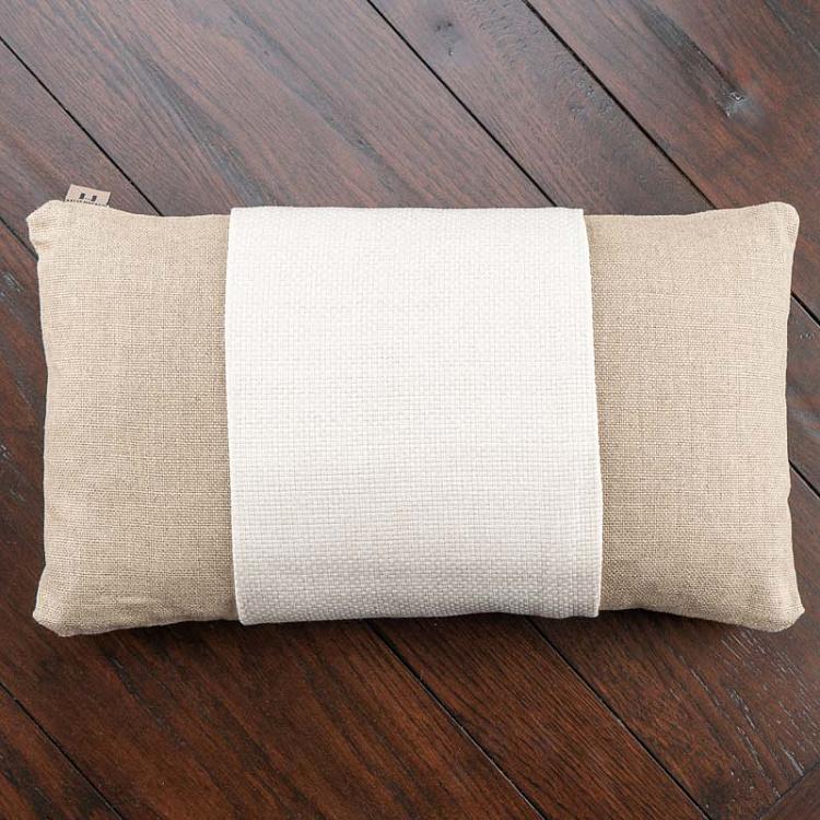 Декоративная льняная подушка 77 77 Cushion